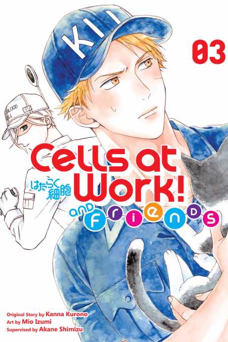 cover for Cells at Work and Friends!, 3