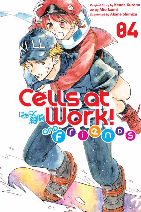 cover for Cells at Work and Friends!, 4