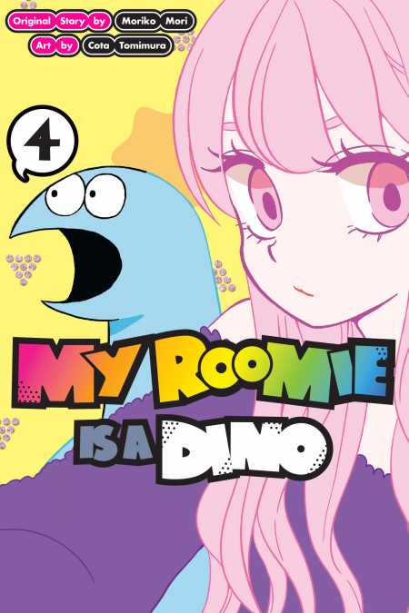 cover for My Roomie Is a Dino, 4